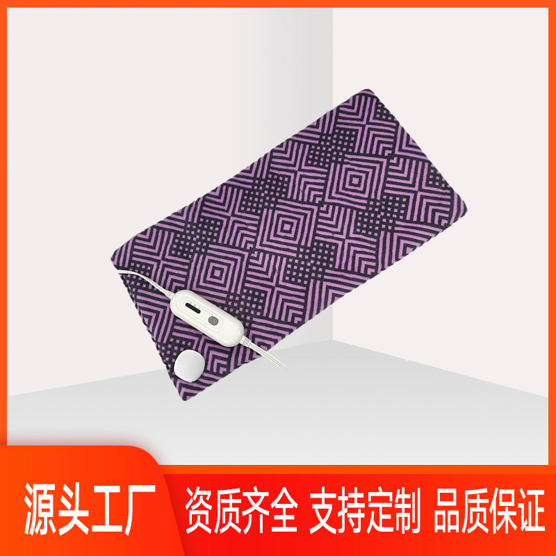 电热加热毯批发理疗发热毛垫办公电热毯家用暖身加热垫热敷灰冬季