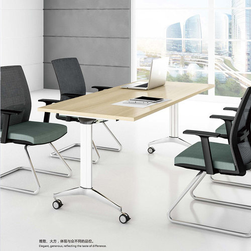 厂家直销可折叠办公桌长条桌会议桌多功能移动桌折叠培训桌电脑桌