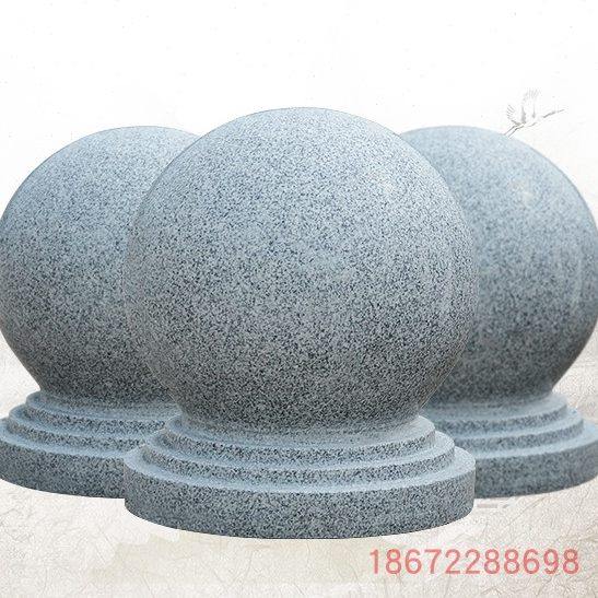 芝麻白芝麻灰挡车石球大理石户外停车场石墩子阻碍石材车止石圆球,基础建材,天然大理石,淘宝优惠券,粉丝福利购,淘宝优惠卷