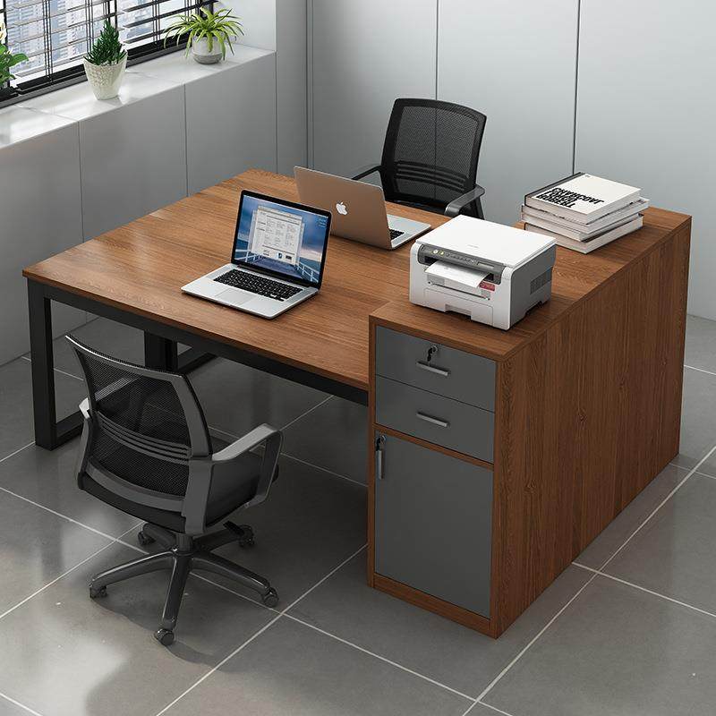 职员办公桌双人员工位桌椅组合家用书桌电脑桌简约现代办公室桌子