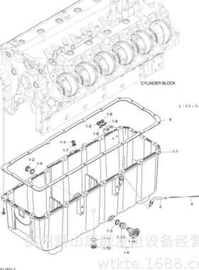 420210-03080油位计管DP222CC 斗山