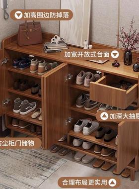 实RMD木鞋柜家用入门户口2025新款爆收款靠墙纳柜包安室内多层鞋