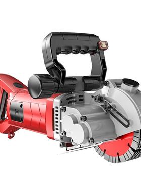 激砖光开次槽机装修埋线混凝土红切割机CQL水电工槽埋管线机一成