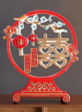 居庆情侣鹿摆件家装饰品结婚新礼婚物送闺蜜XOY乔迁新居礼品送朋