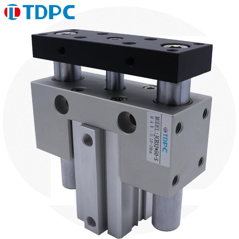 治具滑座气缸JCB2*10/20/30/40/500/753/10双作用活塞导向气杆缸