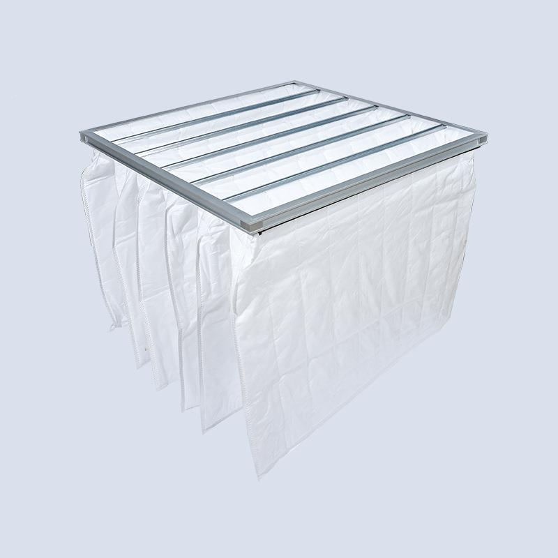 色白袋FKC-DAI-L9高中效式过滤器中央空调通过风净化滤网可多尺寸