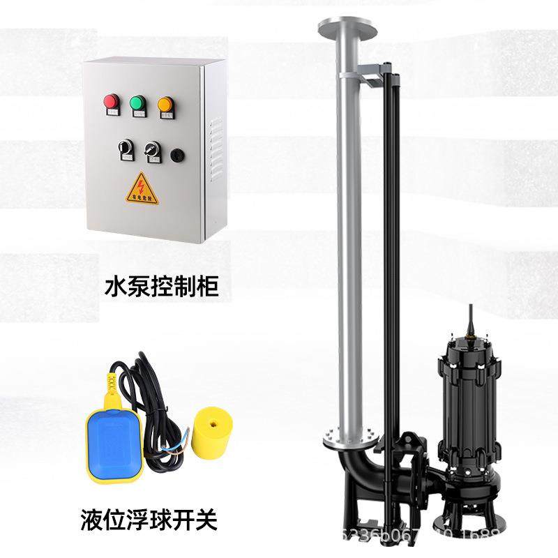 搅匀污水泵380v三相排道潜泵地BBC下室JYWQ提升污泵下水河道工程