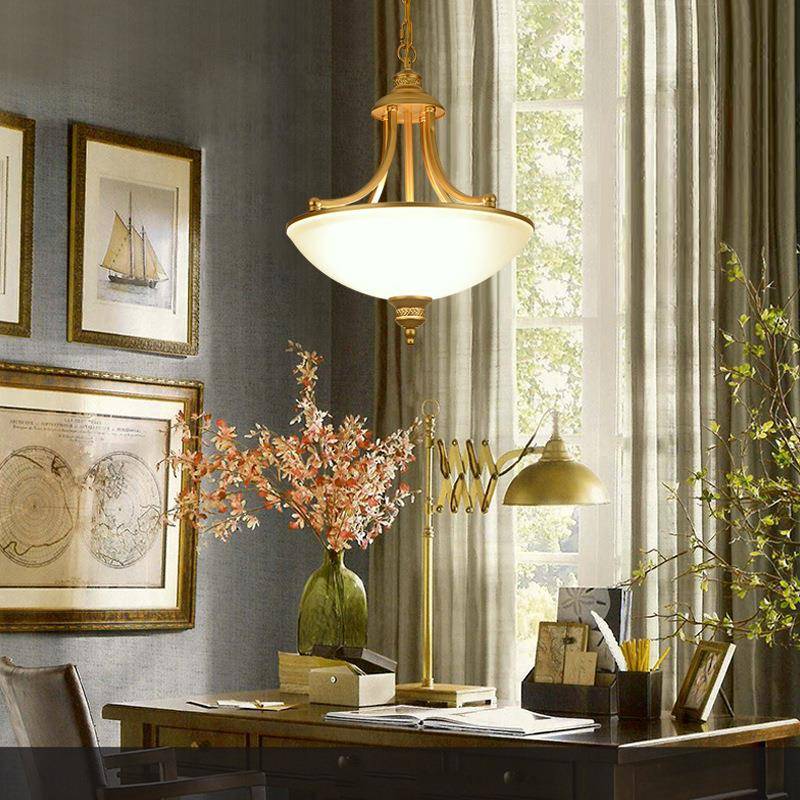 美式餐吊厅吊灯33102过简约单头灯田园灯具吊灯楼梯吊灯阳台道灯