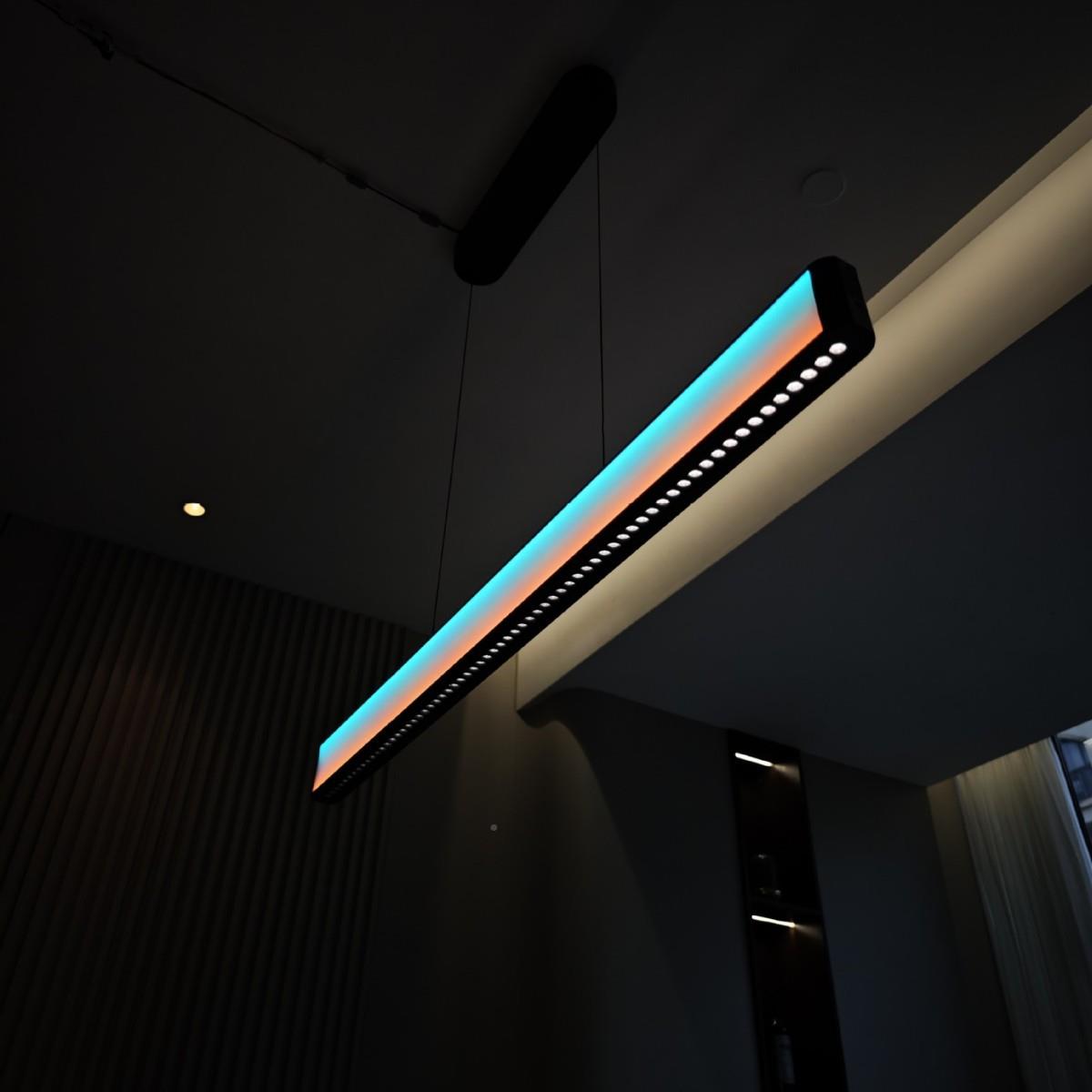 意餐K厅吊灯设师款氛围极尽式45渲染吊线款吊灯酒吧计TV智能