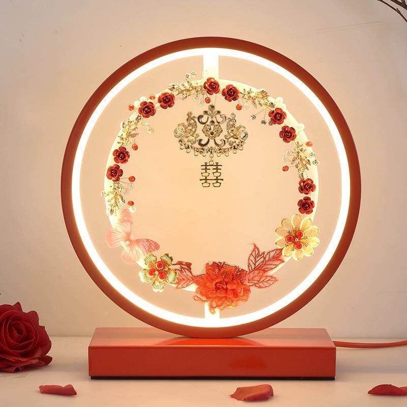 结婚礼物新婚人档新娘送高级按钮台灯创意实用新高蜜闺订婚的礼品