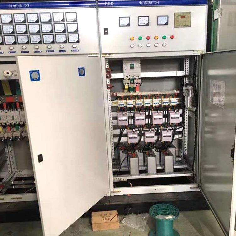 低压电柜2成套XL-1动电力柜双配源开关箱变XL-21频控制柜GGD电容