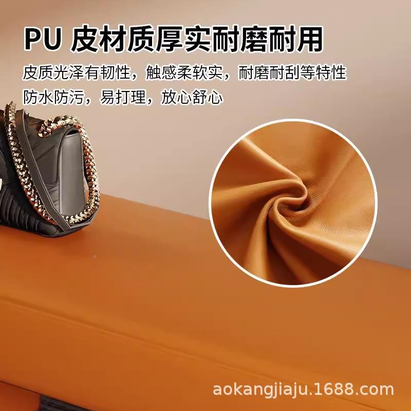 换鞋凳入户门鞋凳轻奢高感门口家用穿玄关长条凳试衣间沙发DM1323