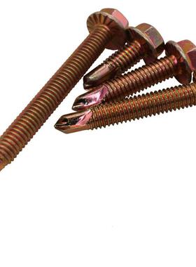 包邮大和防滑齿钻钻尾丝螺8m加粗钻尾丝外六角JOS自攻自丝燕尾螺