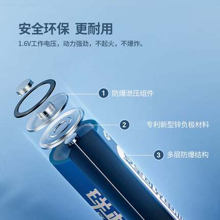 镍锌7算号充电电锌304池遥控器计器体秤通用七号镍充重电电池套装