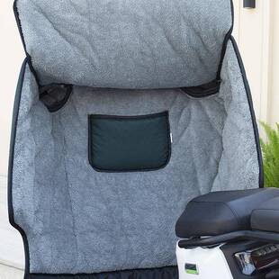 男车士电摩托车动挡风被冬季双面加72922绒加电瓶罩冬天厚新款防