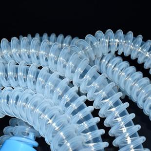 呼吸机硅胶螺纹管纹缠绕麻醉机成纹人波婴童食硅品级LSG胶螺管