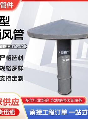 A型带通风窗通风管05S804-177图集通气管焊接安装沧州通风管帽