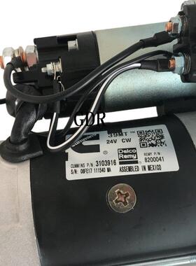 24V8KW起动机3103916适用于康明斯M11发动机启动马达现货