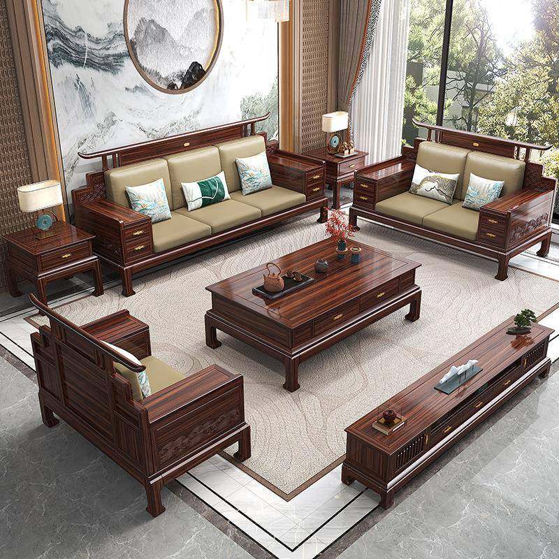 中式实木沙发古典轻奢家用猫爪布沙发客厅三人位组合别墅家具,纺织面料/辅料/配套,纺织机械配件,淘宝优惠券,粉丝福利购,淘宝优惠卷