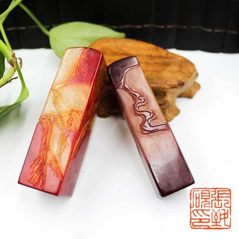 寿山仿古博弈印章姓名章手工篆刻书画书法印章