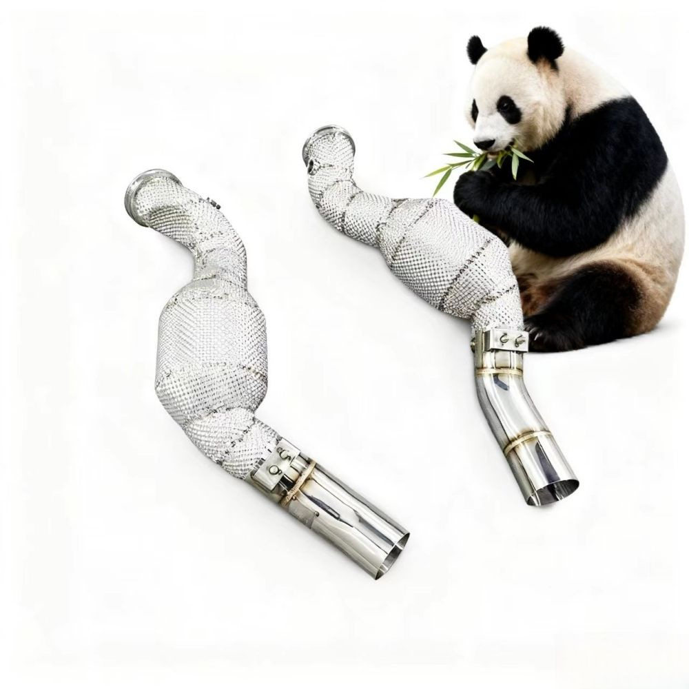 用于玛莎拉蒂GTS4.7大流量排气管汽车动力改装催化转化器下水管