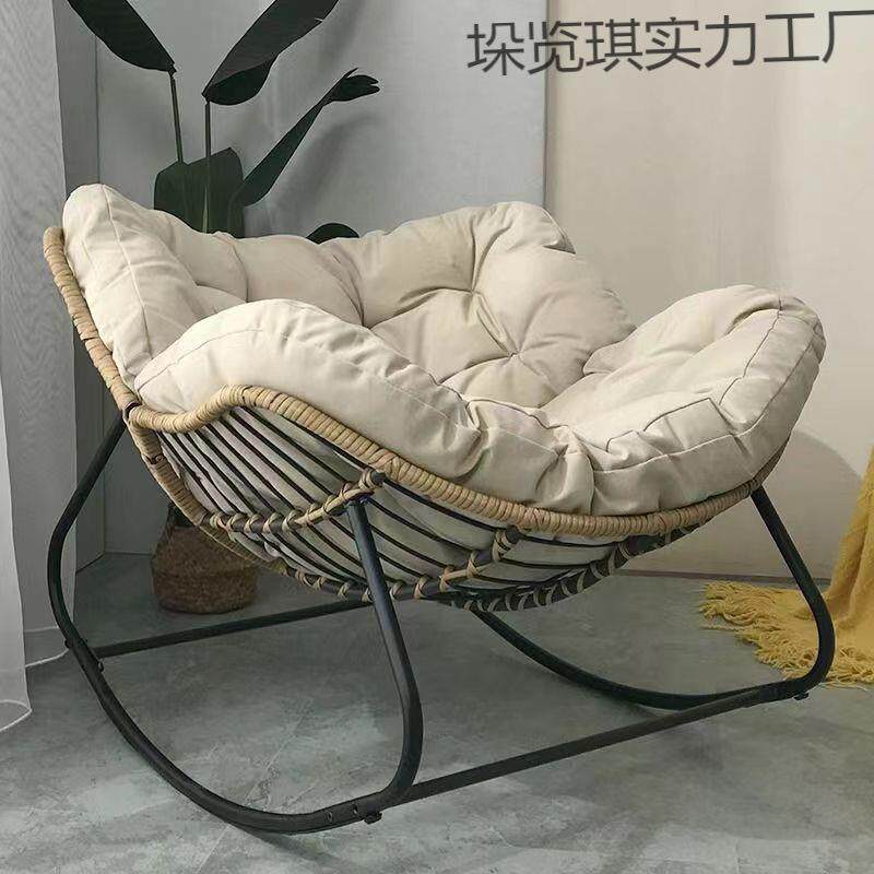 摇摇躺椅单人吊椅室内卧室沙发椅子鸟窝椅家用阳台客厅休闲网红椅