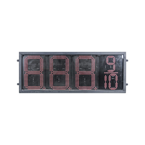 制做US加油站油价屏LED12英寸8889/10红色LED数字看板油价显示
