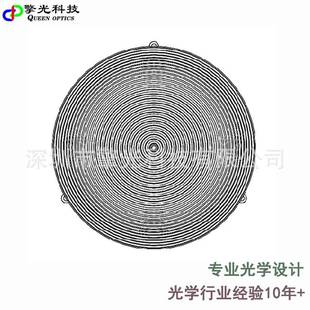 tracepro光线追迹大偏光洗墙灯透镜光学设计