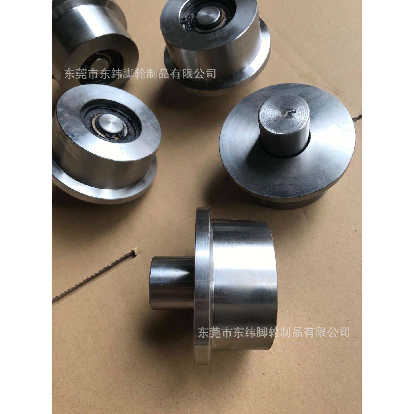生产各种轨道轮全钢单边轨道滑轮T型轮工字钢槽轮承重2~15吨