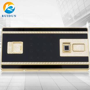 鑫睿盾指纹密码锁保险箱柜触摸按键钢制家具柜保密文件柜电子面板