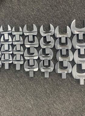 扭力扳开口头129矩可手换力扳手头固定开口头高精度扭力扳手插件