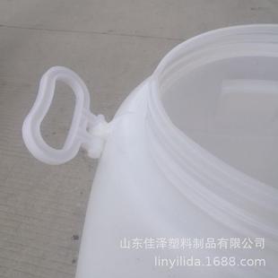 桶 食品级50L斤桶JQJ大口酵加素桶堆码 蜂蜜桶50L塑料桶方重