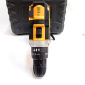 D594W款 2V锂电池充钻3功能冲1击钻双速手电多功能钻家用电电动螺