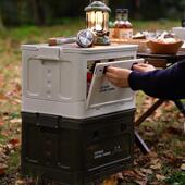 折叠收纳纳车载收纳露营收箱后备箱箱收纳箱户外露2106营汽车储箱