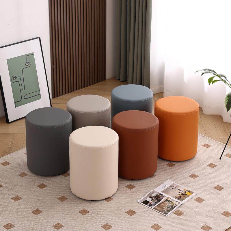 家用OBV墩子梳妆凳椅子入户圆试门换鞋凳子商用衣凳子服装店间皮,电子元器件市场,其它元器件,淘宝优惠券,粉丝福利购,淘宝优惠卷