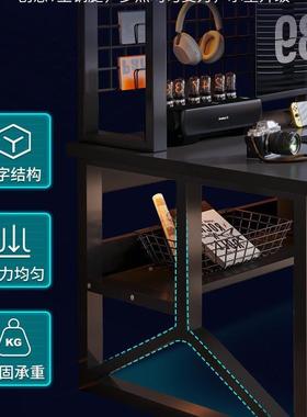 脑桌卧书室家书用电电竞桌椅办公桌架一体桌TCD子初高中学生学习