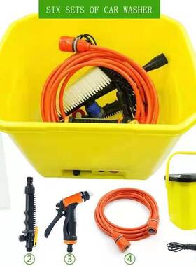 车载电动洗器携高压刷车52916型水微泵多功车便能泡沫刷