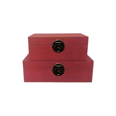 软装设计皮房革收纳摆件样酒板间首饰盒REL盒样板衣帽间玄关店会