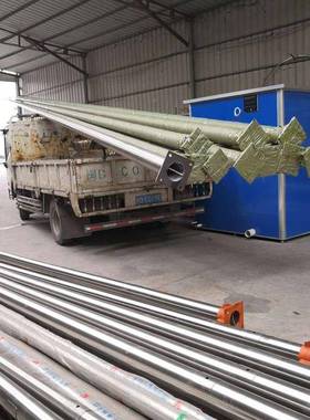 户锈钢9米1儿0QXM米一体锥形旗杆户外广场不旗杆锥形旗杆幼园旗外