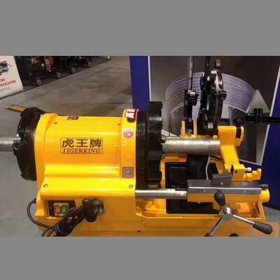 供应电动台式套丝切管机便携王小型镀管水BCM管虎套丝机虎锌王车