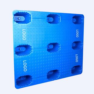 塑库料TFJ车托盘九脚吹塑仓潮卡板叉垫仓板塑胶垫板防板货架网格