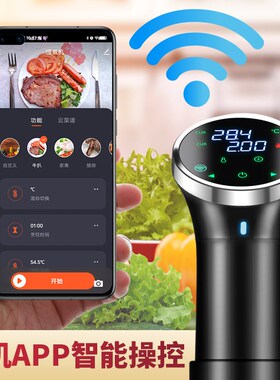 牛排低温慢煮机 sous vide恒温加热器家用解冻舒肥水浴棒分子料理