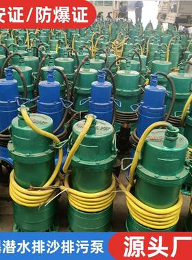 BQS50-120/2-37/N矿用隔爆型潜水排沙电泵大流量排污泵660v
