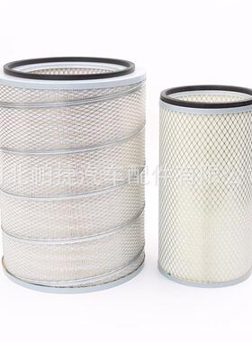 适用于陕汽东风空滤k3244/3247/3250/3251/3252华菱重卡空气滤芯