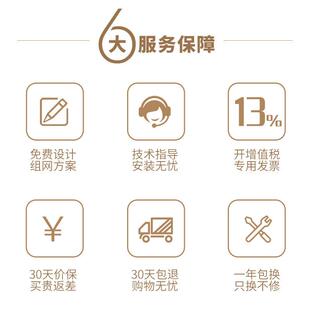 TP-LINK普联企业家用一体化ac管理路由器poe供电86无线ap面板全屋