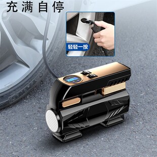 车载充气泵小轿车式 汽车用轮胎大功率12v加气泵电动充气机ABS10A