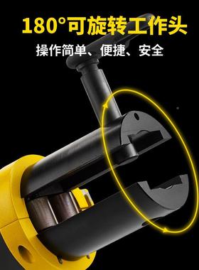 环沪充电式压管Y钳HD-89615H32液压电动压管钳薄壁不锈钢管卡压钳