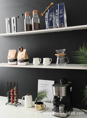 装样间厨咖啡系列层架22.8.18组合房摆件饰品咖啡豆板储物罐瓶装