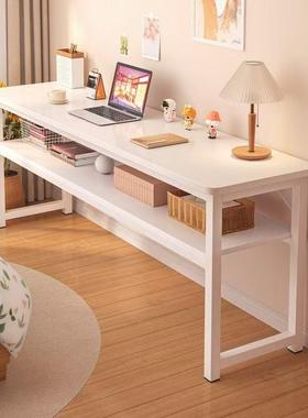 脑课桌简易餐桌办公书TUY桌家双层桌学习桌写用字桌简约电桌培训