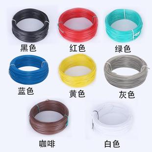 应电镀锌铁缆线捆电绑741扎带胶包边铁丝扎线户外包塑金塑供属扎